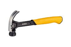 Одноэлементный молоток с изогнутым гвоздодёром DeWalt 454 г DWHT51002-0