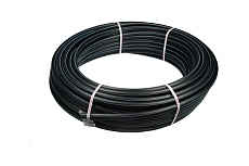 Труба для питьевого водоснабжения РемоКолор ПЭ ГОСТ (синяя полоса), SDR 17 PN10, 32x2мм, бухта 25м 67-1-232