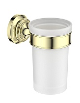 Держатель для стакана Aquatek Классик AQ4527PG полированное золото