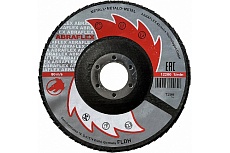 Круг лепестковый торцевой КЛТ1, 125x22.23 мм, P40, по нержавеющей стали Abraflex FLDH20INOX125P40