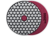 Алмазный гибкий шлифовальный круг для сухого шлифования Зубр 100 мм, №2000 29868-2000