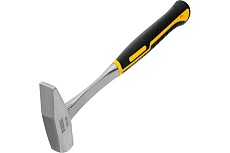 Цельнометаллический слесарный молоток Denzel 600 г, двухкомпонентная рукоятка 10404