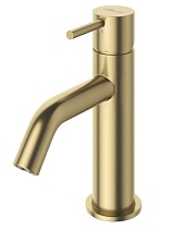 Смеситель для раковины Cezares Leaf LEAF-LSM2-L-SR с донным клапаном, Sunrise