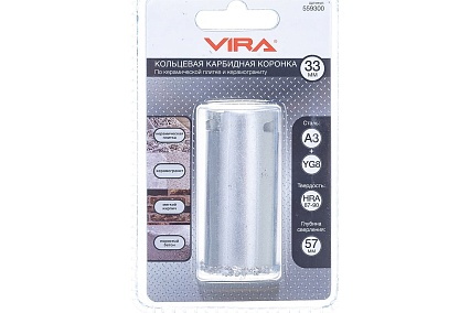 Кольцевая коронка по керамической плитке (33 мм) VIRA 559300
