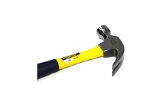 Молоток-гвоздодер с фибергласовой рукояткой 750гр 24OZ Great wall 251013