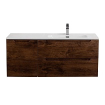 Тумба с раковиной BelBagno Etna 120 см, 2 ящика, 1 дверца, правая Rovere Moro
