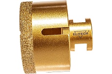 Коронка алмазная (65 мм; М14) Elitech 1820.122800