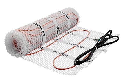 Нагревательный мат TDM "монтаж", двухжильный, 1 кв. м, 150 вт SQ2501-0041