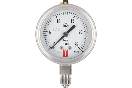 Манометр ДМ 3 063 Р (0-25) бар, кл.1.5, G1/4, DIN CASE BD 1153100006