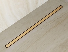 Трап для душа RGW SDR-51Gb 80 см брашированное золото 76215180-06