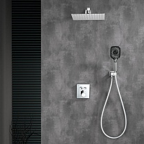 Душевой набор Black&White Gravity GH-9101-C термостат, хром