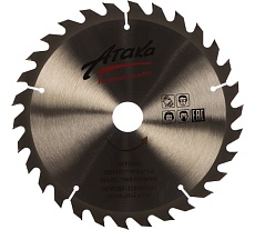 Диск пильный (230 мм; 30T; 30 мм) по дереву профи АТАКА 8078840