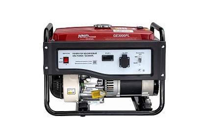 Бензиновый генератор HND GE 3000 PL с двигателем Honda GE3000PL