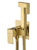 Смеситель Wonzon&Woghand WW-88829903-BG с гигиеническим душем, брашированное золото