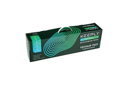 Комплект тёплого пола KEEPLY 160 Вт/м, Optimal, 2 м.кв, 320Вт KPL006503
