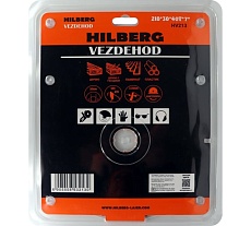 Диск пильный Vezdehod 210х30 мм, 40Т, 7º Hilberg HV213