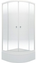 Душевой уголок Тритон Лайт В 100x100, стекло градиент