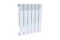 Биметаллический радиатор Rommer Plus BM 500 6 секций RG008UKJUQRULP