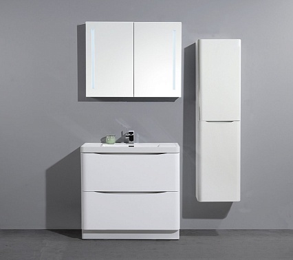 Тумба с раковиной BelBagno Ancona-N 80 см, напольная