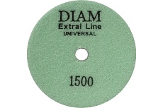 Круг алмазный гибкий шлифовальный Extra Line Universal №1500 (100х2.5 мм; сухая/мокрая) Diam 677