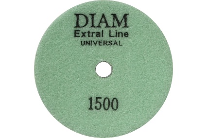 Круг алмазный гибкий шлифовальный Extra Line Universal №1500 (100х2.5 мм; сухая/мокрая) Diam 677