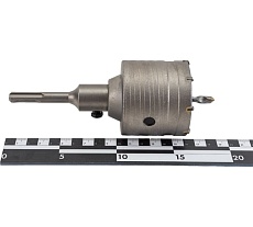 Коронка твердосплавная ударная в сборе по бетону 70 мм, SDS+ TORGWIN T920282