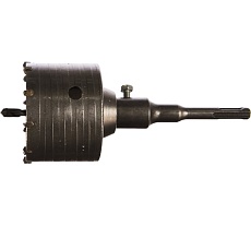 Коронка по камню, кирпичу, бетону в сборе (80 мм; SDS+) Archimedes 91938