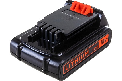 Аккумуляторная батарея Li-Ion (18В, 1.5 Ач) Black&Decker BL1518-XJ