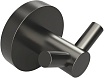 Крючок Bemeta Graphit 156106032 двойной, серый металлик матовый