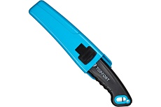 Нож электрика Topfort рукоятка и ножны пластик, лезвие нерж сталь, блистер 1960430