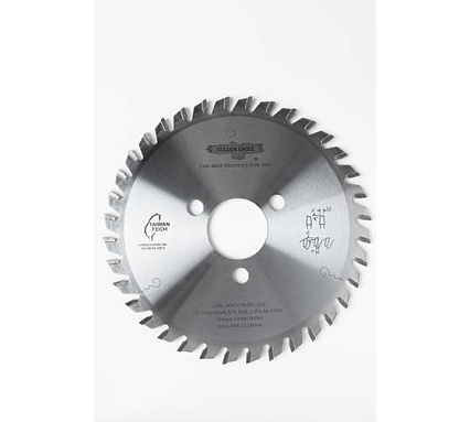 Пила дисковая Golden Eagle HW подрезная 200x45x4,3-5,5/3,2 z36 KO-WZ Holzma GE TL26192