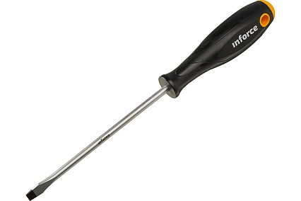Шлицевая отвертка Inforce SL6x150 06-09-61
