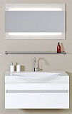 Мебель для ванной Aqwella 5 stars Bergamo 80 подвесная белый
