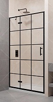 Душевая дверь RGW Passage PA-07B 140x195, прозрачное, черный, L