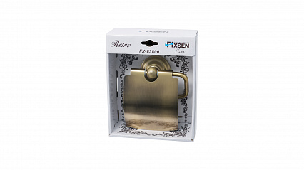 Держатель туалетной бумаги Fixsen Retro FX-783810 бронза