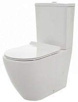 Унитаз-компакт AQUAme AQM1002 / AQM1101 безободковый, с микролифтом