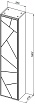 Шкаф-пенал Allen Brau Paris 35 см, папирус матовый 1.360005.PWM