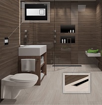 Подвесной унитаз Pestan Fluenta Basic 40006460, безободковый