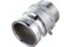 Камлок тип F (ниппель; наружная резьба BSP; 50 мм-2&quot;; нержавеющая сталь) TITAN LOCK TL200FSS