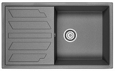 Кухонная мойка Granula GR-8601 86 см графит