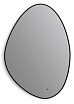Зеркало Art&Max Como AM-Com-700-1000-DS-F-Nero 70x100 см с подсветкой, черный