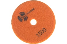 Круг алмазный гибкий шлифовальный Черепашка № 1500 125 мм TRIO-DIAMOND 351500