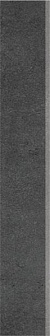 Плинтус Kerama Marazzi Дайсен черный обрезной 9.5х60 см, SG211300R\3BT