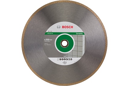 Круг алмазный по керамике 350x25,4 мм Bosch 2608602541