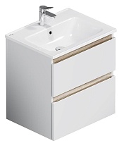 Тумба с раковиной Am.Pm X-Joy 60 см подвесная, белый глянец