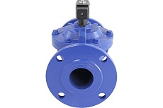 Электромагнитный клапан DN.ru соленоидный двухходовой VSF-602V-PU-NC Ду65 Ру8 24В DC D130-01005