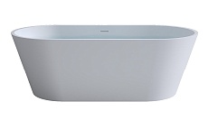 Ванна из искусственного камня Timo Elissa ELISSA1500 150x75 см белый матовый