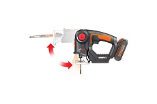 Аккумуляторный-лобзик/сабельная пила Worx Axis WX550.1