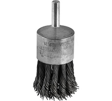 Кордщетка венчик Flex 207-211 (28 мм; d6; стальная витая проволока) Hammer 62126