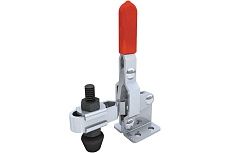 Прижимной вертикальный бугельный замок MFK-TORG с горизонтальным основанием, цинк GH-102B